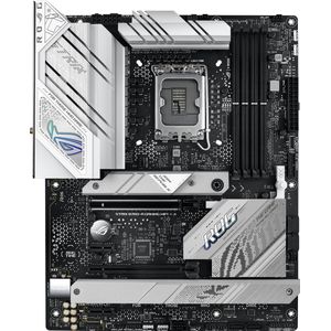 ASUS ROG STRIX B760-A GAMING WIFI - Intel B760 LGA 1700 ATX Gaming moederbord (DDR5, 12 1 fasen voeding, PCIe 5.0, 3x PCIe 4.0 M.2, WiFi 6E, USB 3.2 Gen 2x2 Type-C, Aura Sync RGB)
