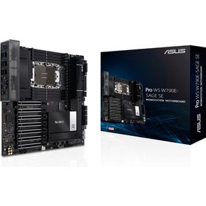 ASUS Pro WS W790E-SAGE SE - Moederbord - ATX - Socket LGA4677 - AMD B650 - DDR5 - Realtek ALC4080