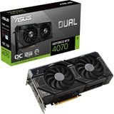 Graphics card Asus DUAL-RTX4070 OC 12 GB GDDR6X 12 GB RAM 12 GB GDDR6