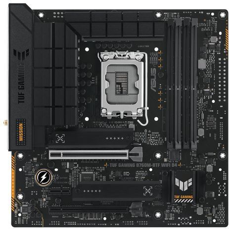 ASUS TUF GAMING B760M-BTF WIFI D4 Intel B760 LGA 1700 micro ATX
