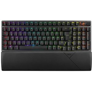ASUS ROG Strix Scope II 96 Wireless toetsenbord Gamen USB + RF Wireless + Bluetooth QWERTZ Duits Zwart
