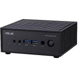 ASUS PN42-SN004AV Barebone Mini-PC met Intel Celeron N100-processor, 128 GB SSD geheugen, 4 GB DDR4 RAM, WiFi 6, Bluetooth 5.0, met audio-chip, zwart