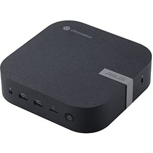 ASUS CHROMEBOX5-S3006UN Desktop Mini PC (Intel Core i3-1220P processor, geïntegreerde Intel UHD grafische kaart, 8GB DDR4-geheugen, M.2 NVMe PCIe 3.0 SSD, WIFI 6E, Chrome OS) zwart