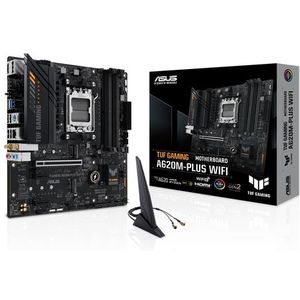 ASUS TUF GAMING A620M-PLUS WIFI AMD A620 Socket AM5 micro ATX
