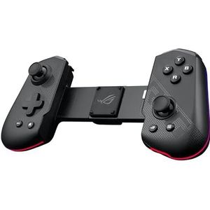 ASUS ROG Tessen Mobile Gaming Controller (Smartphone Controller, Aura RGB Beleuchtung, 18W Passthrough-Schnellladung, Latenzfrei mit 500 Hz über USB Typ C, anpassbare Tastenbelegung)