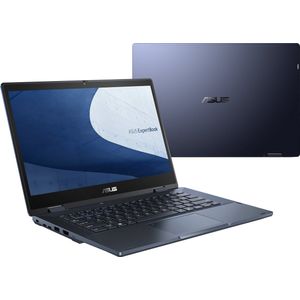 ASUS ExpertBook B3 Flip B3402FBA-EC0615X Hybride (2-in-1) 35,6 cm (14"") Touchscreen Full HD Intel® Core™ i5 i5-1235U 8 GB DDR4-SDRAM 256 GB SSD Wi-Fi 6 (802.11ax) Windows 11 Pro Zwart