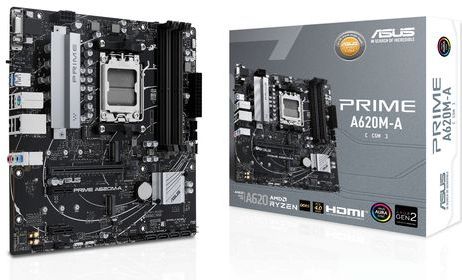 ASUS PRIME A620M-A-CSM AMD A620 Socket AM5 micro ATX