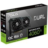 Graphics card Asus DUAL-RTX4060TI-O8G NVIDIA Geforce RTX 4060 Ti