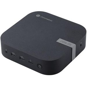 ASUS Chromebox 5 GC029UN - Mini PC - 1x Celeron 7305 / 1.1 GHz - RAM 4 GB - SSD 128 GB - HD Graphics - GigE, 2.5 GigE, Bluetooth 5.2, 802.11ax (Wi-Fi 6E) - WLAN: Bluetooth 5.2, 802.11a/b/g/n/ac/ac/ax