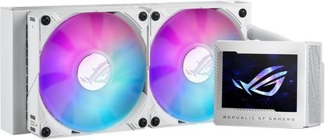 ASUS ROG RYUJIN III 240 ARGB White Edition Processor Alles-in-één vloeistofkoeler 12 cm Wit 1 stuk(s)
