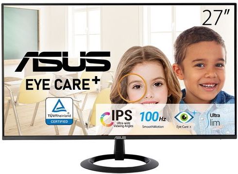 ASUS VZ27EHF computer monitor 68,6 cm (27") 1920 x 1080 Pixels Full HD LCD Zwart