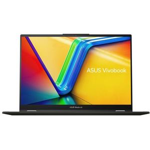ASUS VivoBook S 16 Flip TN3604YA-MC080W AMD Ryzen™ 7 7730U Hybride (2-in-1) 40,6 cm (16") Touchscreen WUXGA 16 GB DDR4-SDRAM 1 TB SSD Wi-Fi 6E (802.11ax) Windows 11 Home Zwart