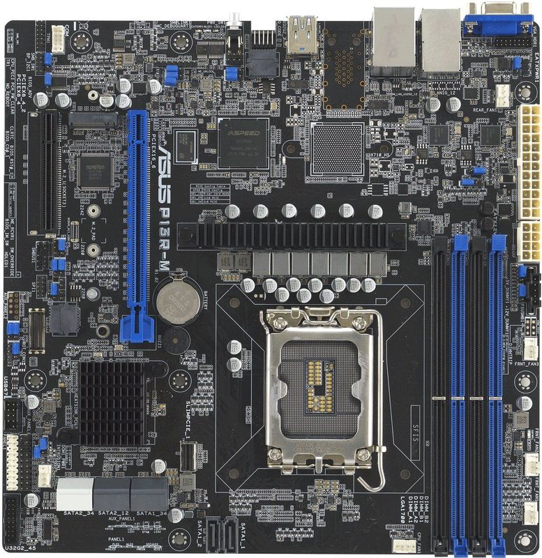 ASUS P13R-M Intel C262 LGA 1700 micro ATX