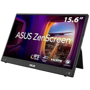 ASUS MB16AHV computer monitor (") 1920 x 1080 Pixels Full HD LCD Zwart