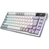 ASUS ROG Azoth White toetsenbord Gamen USB + RF Wireless + Bluetooth QWERTZ Duits Wit