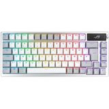 ASUS ROG Azoth White toetsenbord Gamen USB + RF Wireless + Bluetooth QWERTZ Duits Wit