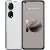 ASUS Zenfone 10, wit, 256 GB opslag en 8 GB RAM, EU official, compact formaat 14,9 cm, 50 MP Gimbal Camera, Snapdragon 8 Gen 2