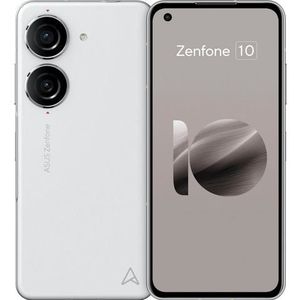 ASUS Zenfone 10, White, 256GB Storage and 8GB RAM, EU Official, Compact Size 5,9 Inches, 50MP Gimbal Camera, Snapdragon 8 Gen 2