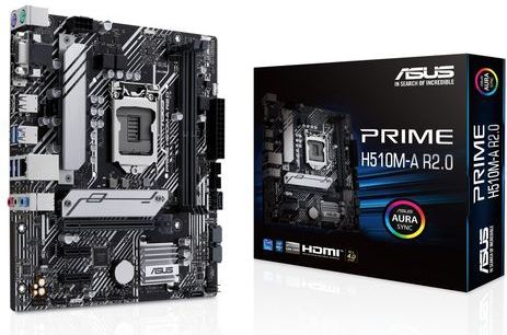 ASUS PRIME H510M-A R2.0 Intel H510 LGA 1200 (Socket H5) micro ATX