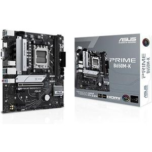 ASUS Prime B650M-K - Moederbord Micro-ATX - Socket AM5 - AMD B650 - DDR5 - Realtek 7.1 Surround Audio CODEC - 2.5 Gbps LAN