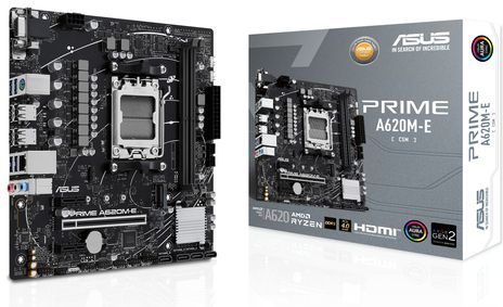 ASUS PRIME A620M-E-CSM AMD A620 Socket AM5 micro ATX