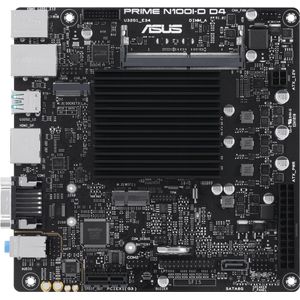 ASUS Prime N100I-D D4 Intel N100 moederbord (Intel N100, PCIe 3.0, USB 3.2 Gen 2, M.2, DDR4)