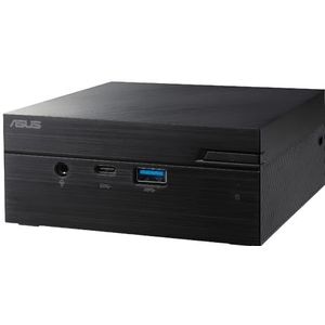 ASUS Mini PC PN51-S1-B5325AD Desktop Mini PC (AMD Ryzen 5 5500U, 8GB DDR4, 256 GB SSD, Radeon Vega Graphics, Windows 11 Pro) zwart