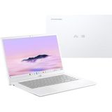 ASUS - Chromebook Plus - Notebook - Wit - Intel Core i3-1215U - 8 GB - 256 GB