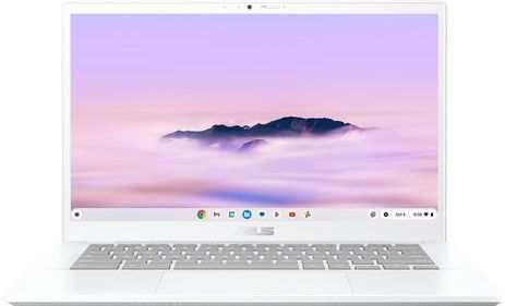 ASUS - Chromebook Plus - Notebook - Wit - Intel Core i3-1215U - 8 GB - 256 GB