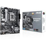 ASUS PRIME H610M-A-CSM moederbord Intel H610 (LGA 1700) mATX DDR5, Dual M.2 sleuf, Intel 1 GB Ethernet, DisplayPort, HDMI, VGA, USB 3.2 Gen 2, Aura Sync