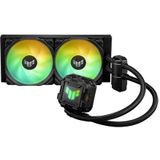 ASUS TUF GAMING LC II 240 ARGB Processor Kit voor vloeistofkoeling 12 cm Zwart