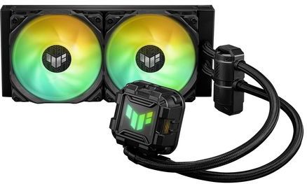 ASUS TUF GAMING LC II 240 ARGB Processor Kit voor vloeistofkoeling 12 cm Zwart