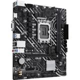 ASUS PRIME H610M-K ARGB Intel H610 (LGA 1700) mATX moederbord, DDR5, PCIe 4.0, M.2 sleuf, Realtek 1GB Ethernet, HDMI, VGA, USB 3.2 Gen 1, SATA 6Gbps, adresseerbare Header Gen 2, Aura Sync