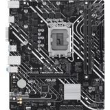 ASUS Prime H610M-K ARGB Mainboard Intel H610 (LGA 1700), DDR5, PCIe 4.0, M.2 Slot, Realtek 1 GB Ethernet, HDMI, VGA, USB 3.2 Gen 1, SATA 6 Gbit/s, Adressable Header Gen 2, Aura Sync
