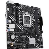 ASUS PRIME H610M-K ARGB moederbord Intel H610 (LGA 1700), DDR5, PCIe 4.0, M.2 Slot, Realtek 1 GB Ethernet, HDMI, VGA, USB 3.2 Gen 1, SATA 6 Gbit/s, adressable header Gen 2, Aura Sync