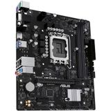 ASUS - PRIME H610M-R SI - Moederbord - Zwart - MicroATX