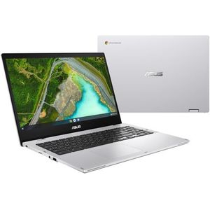 ASUS - Chromebook Flip CX1 - Notebook - Zilver - 15,6 inch - 128 GB - 8 GB