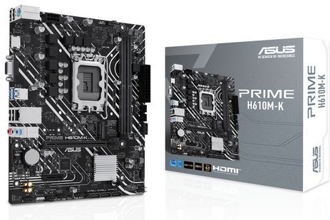 ASUS Prime H610M-K Intel H610 LGA 1700 micro ATX