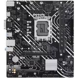 ASUS PRIME H610M-D moederbord Intel H610 (LGA 1700), DDR5, PCIe 4.0, M.2 slot, Realtek 1GB Ethernet, HDMI, VGA, USB 3.2 Gen 1, SATA 6Gbps, RGB Header