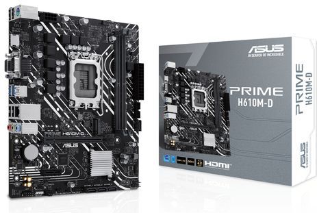 ASUS PRIME H610M-D Intel H610 LGA 1700 micro ATX