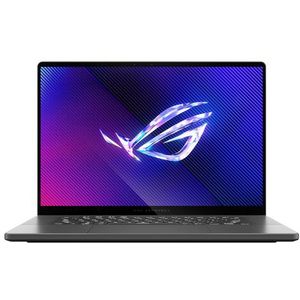 ASUS ROG Zephyrus G16 GU605MI-QR038W Intel Core Ultra 7 155H Laptop 40,6 cm (16") WQXGA 16 GB LPDDR5x-SDRAM 1 TB SSD NVIDIA GeForce RTX 4070 Wi-Fi 6E (802.11ax) Windows 11 Home Grijs, Zwart