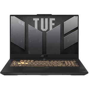 ASUS TUF A17-TUF707NU-HX007W PC Portable Gamer 17 Full HD 144Hz, 13th Gen Intel Core i9-13900H RTX 4060 8GB TGP140W 32Go RAM DDR5, 1TO SSD MVMe M.2 PCIe4 Windows 11Home Clavier AZERTY Rétroéclaire RGB