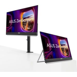 Asus Zen Screen MB229CF LED-monitor Energielabel D (A - G) 54.6 cm (21.5 inch) 1920 x 1080 Pixel 16:9 5 ms HDMI, Hoofdtelefoonaansluiting, USB-C IPS LED