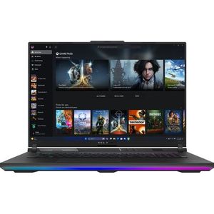 ASUS ROG Strix SCAR 18 G834JZR-N6002W Intel® Core™ i9 i9-14900HX Laptop 45,7 cm (18") WQXGA 32 GB DDR5-SDRAM 1 TB SSD NVIDIA GeForce RTX 4080 Wi-Fi 6E (802.11ax) Windows 11 Home Zwart