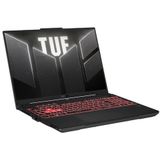 ASUS TUF Gaming A16 FA607PI-QT007W AMD Ryzen™ 9 7845HX Laptop 40,6 cm (16") WQXGA 16 GB DDR5-SDRAM 1 TB SSD NVIDIA GeForce RTX 4070 Wi-Fi 6 (802.11ax) Windows 11 Home Zwart, Grijs