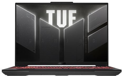 ASUS TUF Gaming A16 FA607PI-QT007W AMD Ryzen™ 9 7845HX Laptop 40,6 cm (16") WQXGA 16 GB DDR5-SDRAM 1 TB SSD NVIDIA GeForce RTX 4070 Wi-Fi 6 (802.11ax) Windows 11 Home Zwart, Grijs