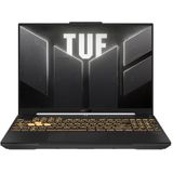 ASUS TUF Gaming FX607JV-N3108W Intel® Core™ i7 i7-13650HX Laptop 40,6 cm (16") WUXGA 16 GB DDR5-SDRAM 512 GB SSD NVIDIA GeForce RTX 4060 Wi-Fi 6 (802.11ax) Windows 11 Home Grijs