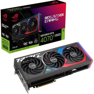 Asus Nvidia GeForce RTX 4070 Ti Super Videokaart Strix Gaming OC 16 GB GDDR6X-RAM PCIe x16 HDMI, DisplayPort Overclocked