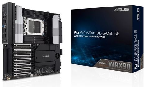 ASUS PRO WS WRX90E-SAGE SE AMD WRX90 Socket sTR5 EEB