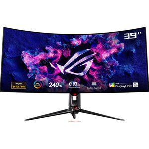ASUS ROG Swift OLED PG39WCDM - Curved QD-OLED Gaming Monitor - USB-C 90w - 39 inch